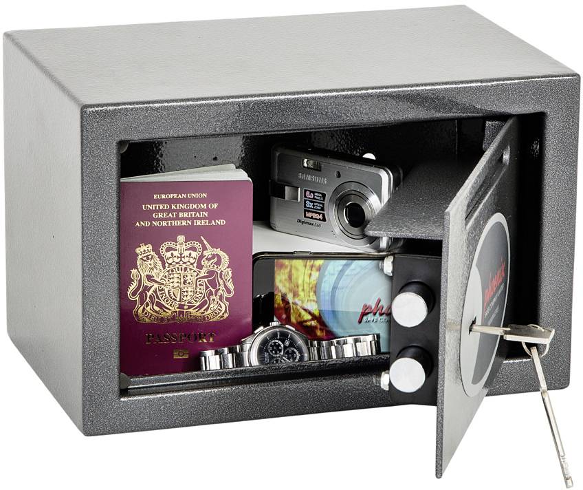 Phoenix SS0801KD VELA DEPOSIT HOME & OFFICE Tresor mit Banknoteneinwurf Schlüsselschloss