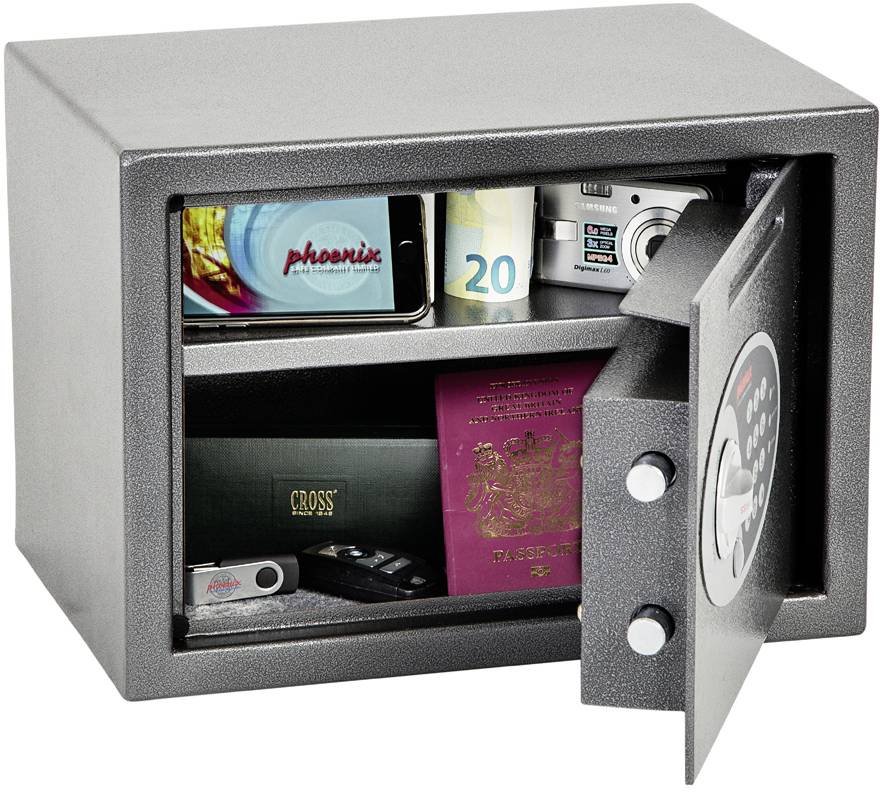 Phoenix SS0802ED VELA DEPOSIT HOME & OFFICE Tresor mit Banknoteneinwurf Zahlenschloss