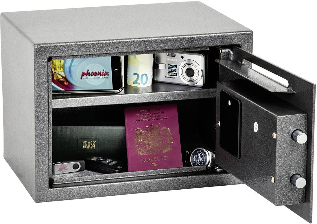 Phoenix SS0802ED VELA DEPOSIT HOME & OFFICE Tresor mit Banknoteneinwurf Zahlenschloss
