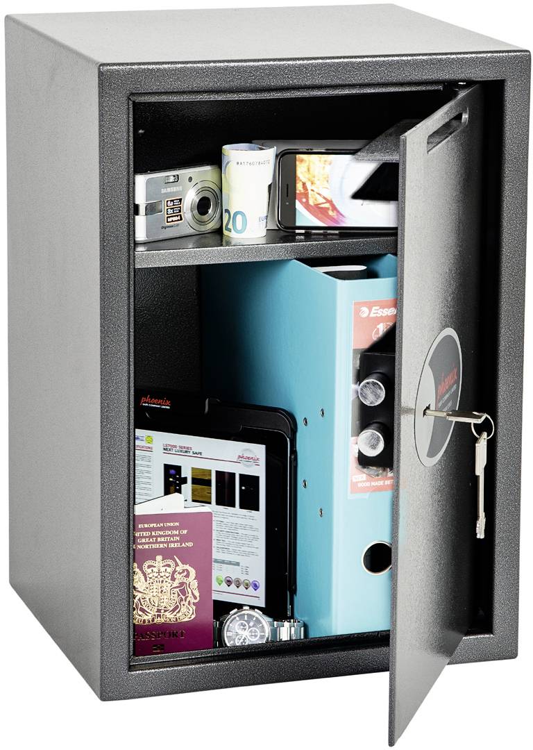 Phoenix SS0804KD VELA DEPOSIT HOME & OFFICE Tresor mit Banknoteneinwurf Schlüsselschloss
