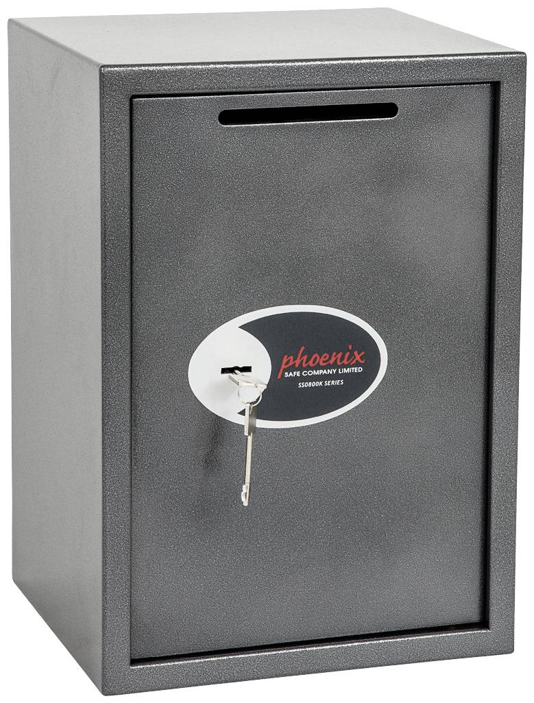 Phoenix SS0804KD VELA DEPOSIT HOME & OFFICE Tresor mit Banknoteneinwurf Schlüsselschloss