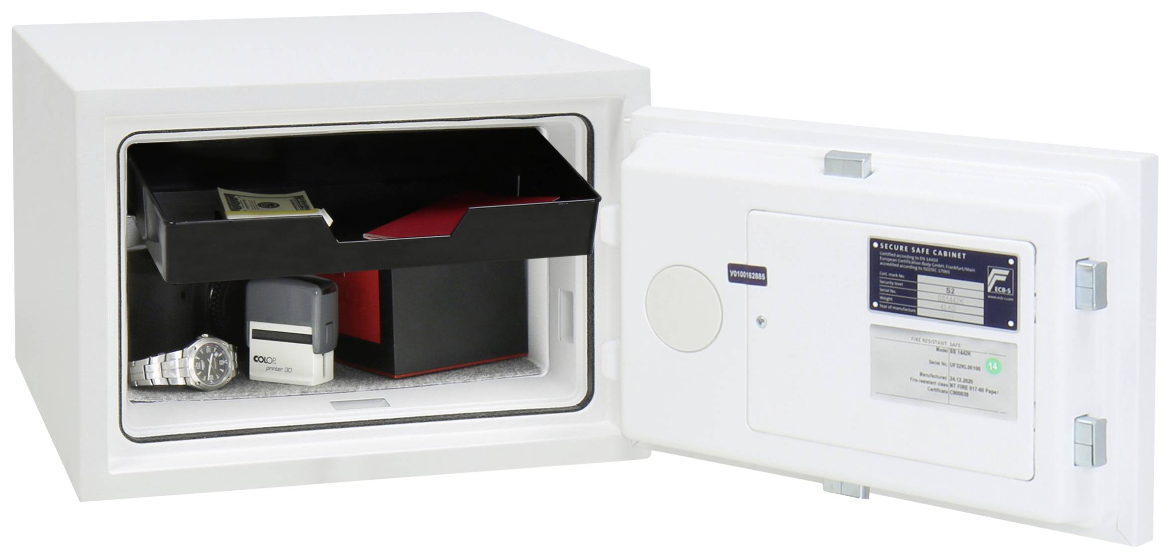 Phoenix SS1442K FORTRESS PRO Tresor feuerfest, wasserabweisend Schlüsselschloss