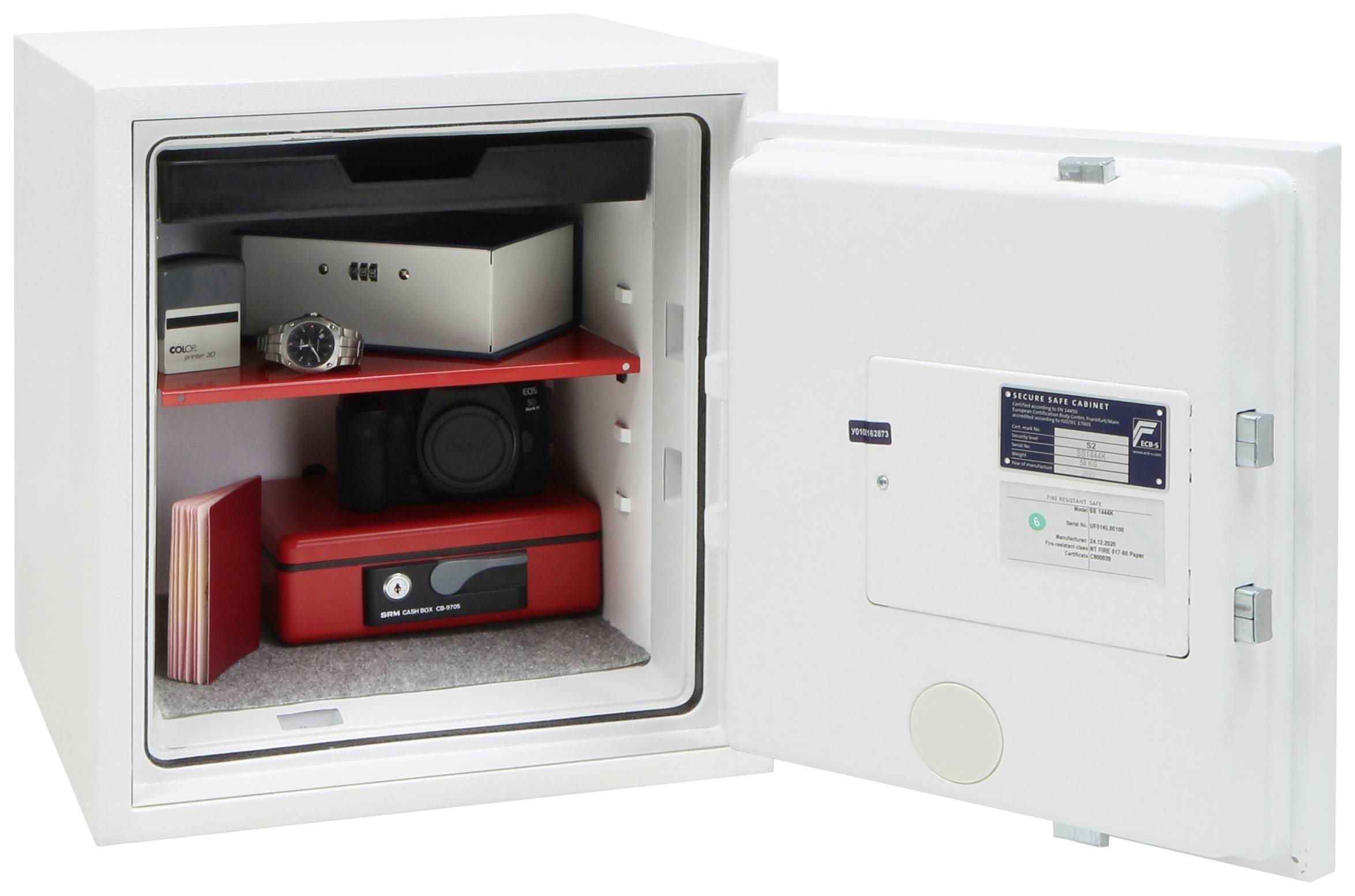 Phoenix SS1444K FORTRESS PRO Tresor feuerfest, wasserabweisend Schlüsselschloss