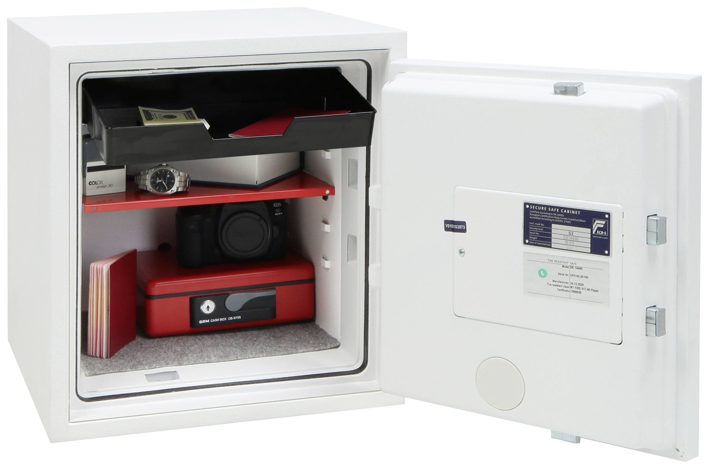 Phoenix SS1444K FORTRESS PRO Tresor feuerfest, wasserabweisend Schlüsselschloss