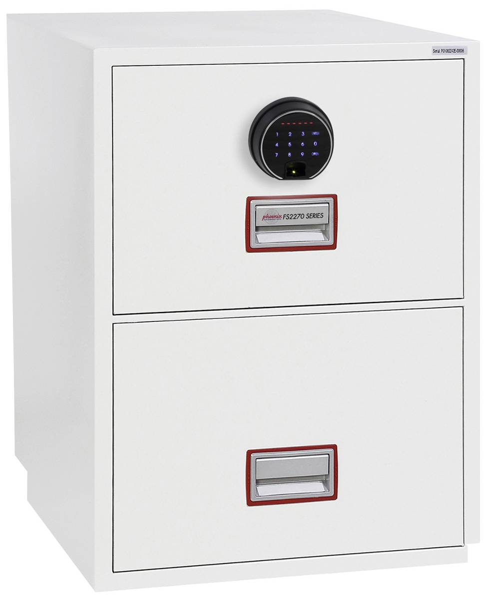 Phoenix FS2272F WORLD CLASS FIRE FILE FS2270 Tresor feuergeschützt Fingerabdruckschloss