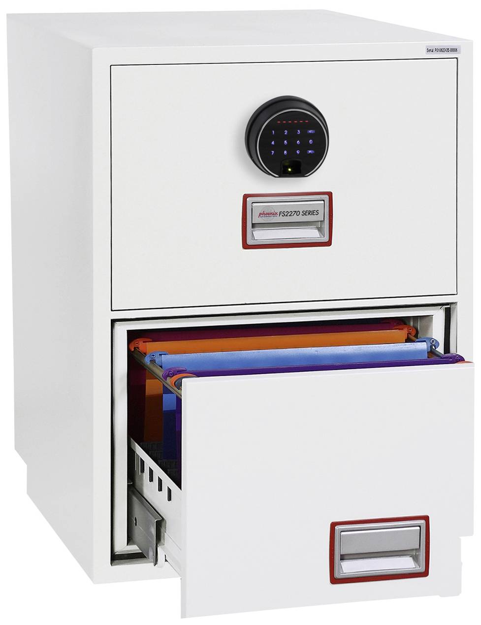 Phoenix FS2272F WORLD CLASS FIRE FILE FS2270 Tresor feuergeschützt Fingerabdruckschloss
