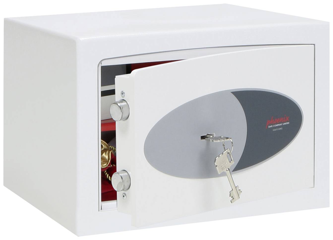 Phoenix HS0671K VENUS Tresor abschließbares Munitionsfach Schlüsselschloss