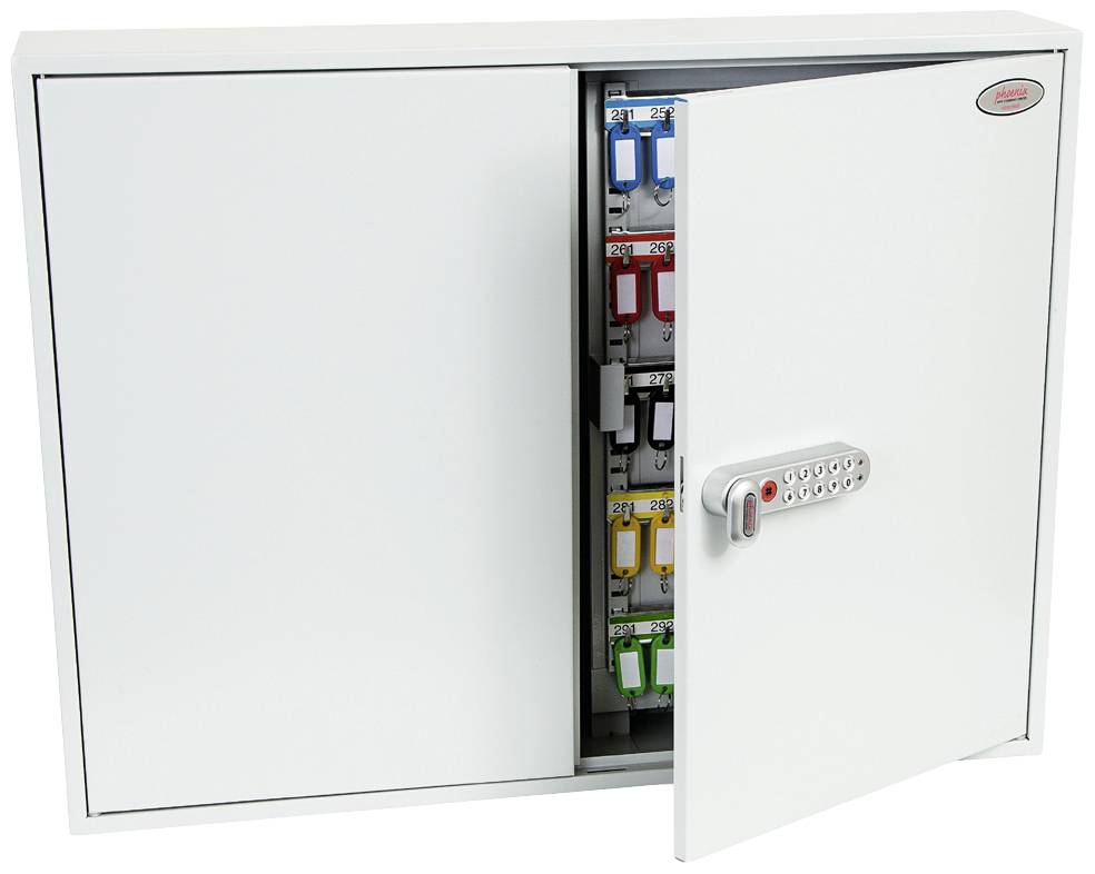 Phoenix Schlüsselkasten KC0600 KC0606E Anzahl Haken 400 Grau