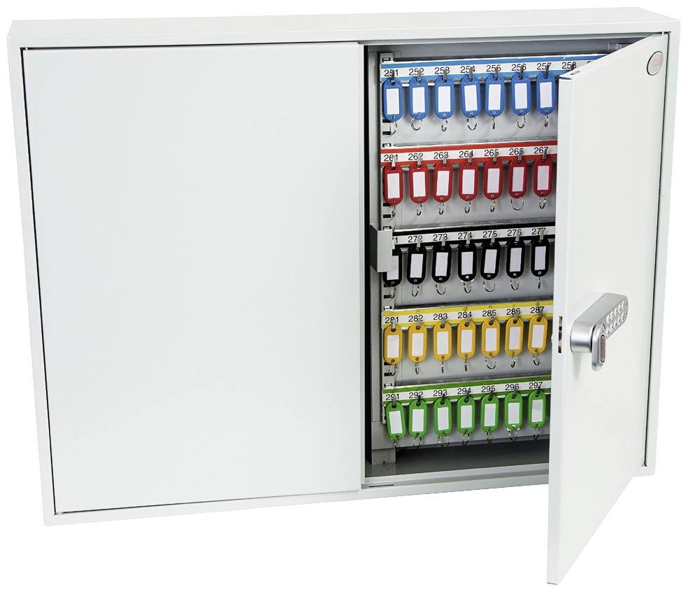 Phoenix Schlüsselkasten KC0600 KC0606E Anzahl Haken 400 Grau