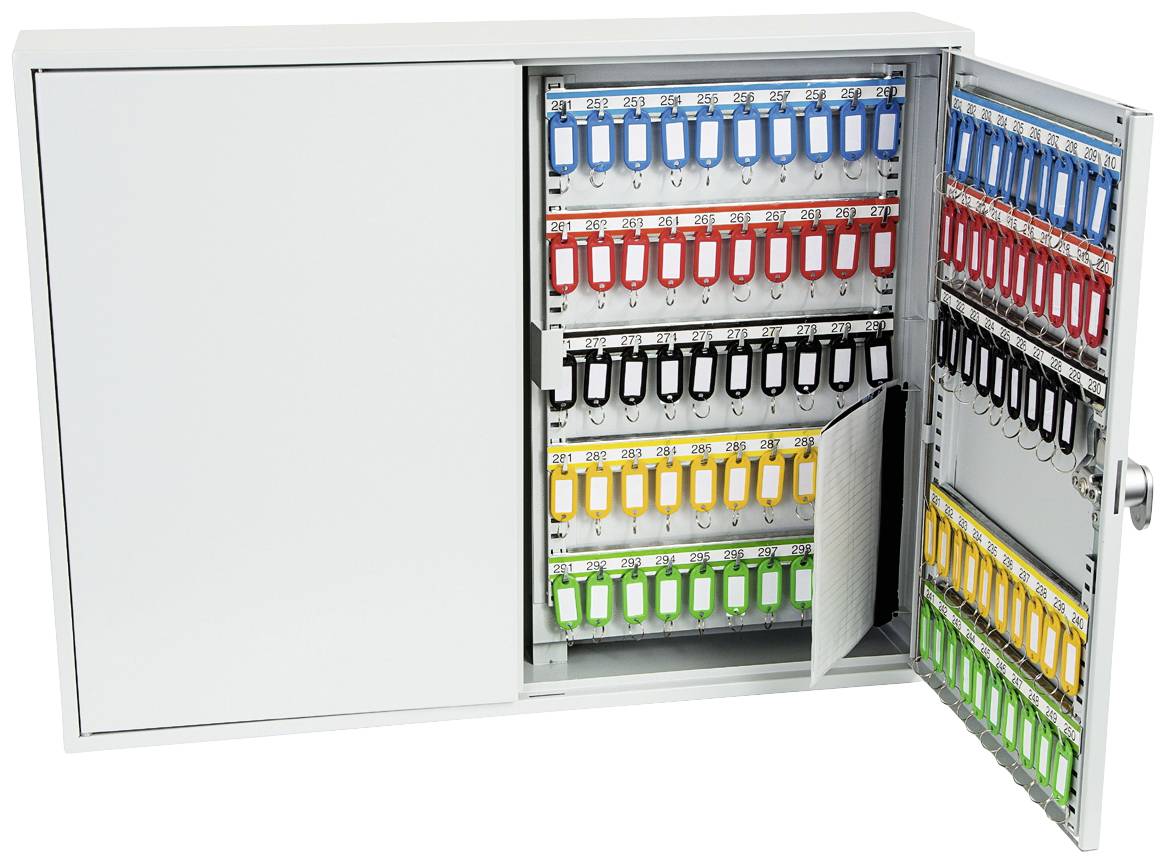 Phoenix Schlüsselkasten KC0600 KC0606E Anzahl Haken 400 Grau