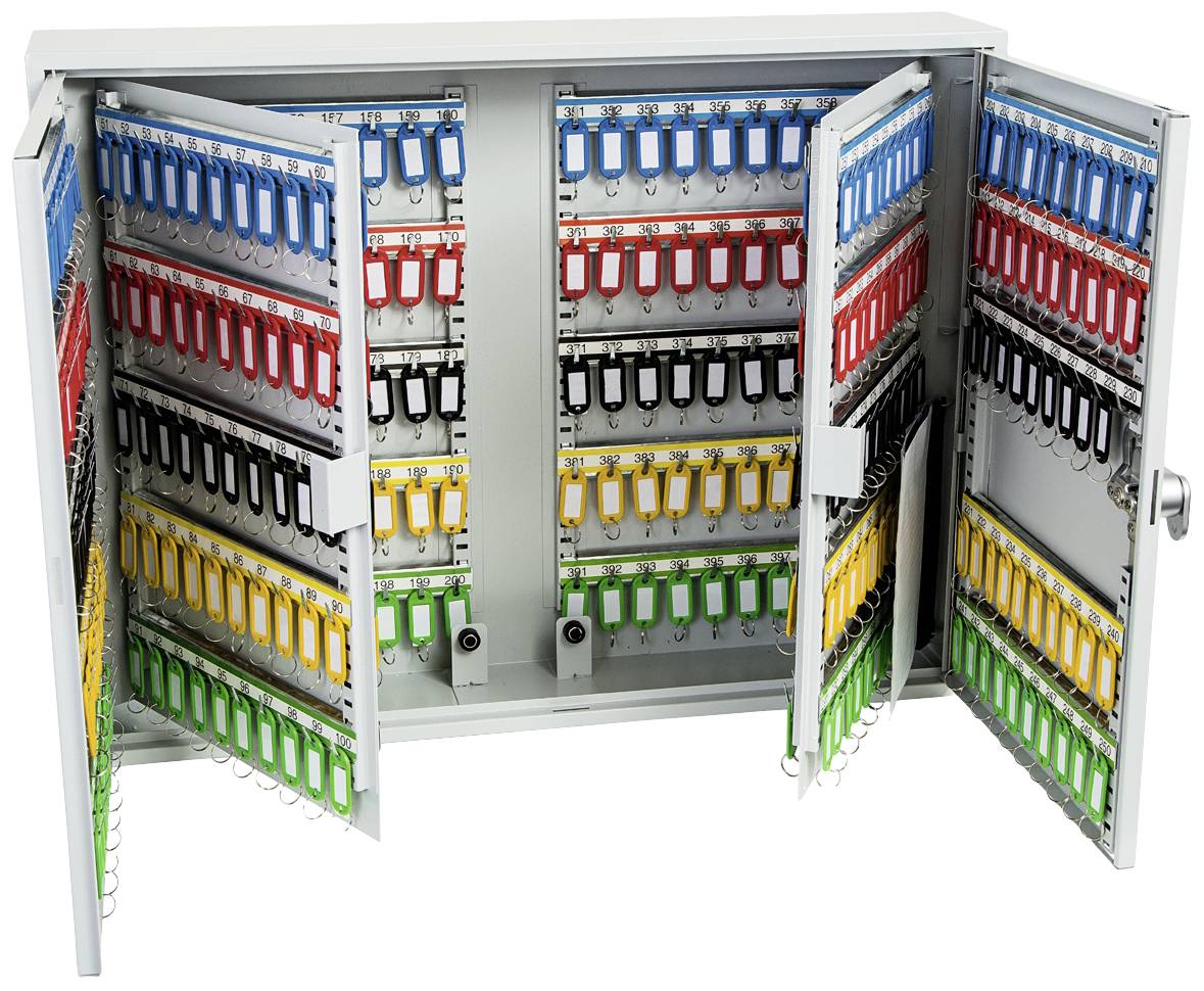 Phoenix Schlüsselkasten KC0600 KC0606E Anzahl Haken 400 Grau