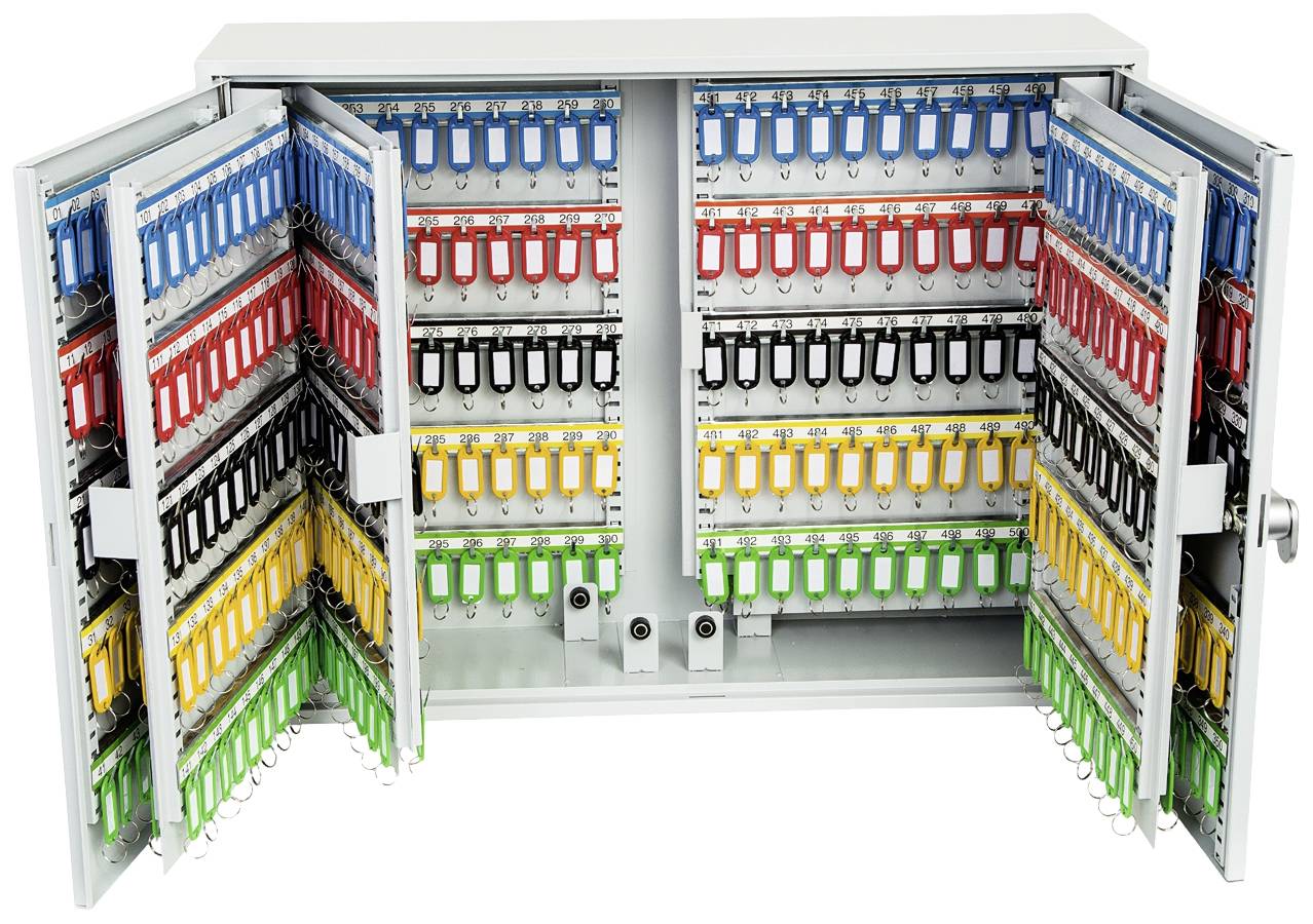 Phoenix Schlüsselkasten KC0600 KC0607E Anzahl Haken 600 Grau