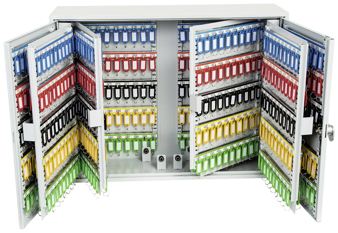 Phoenix Schlüsselkasten KC0600 KC0607E Anzahl Haken 600 Grau