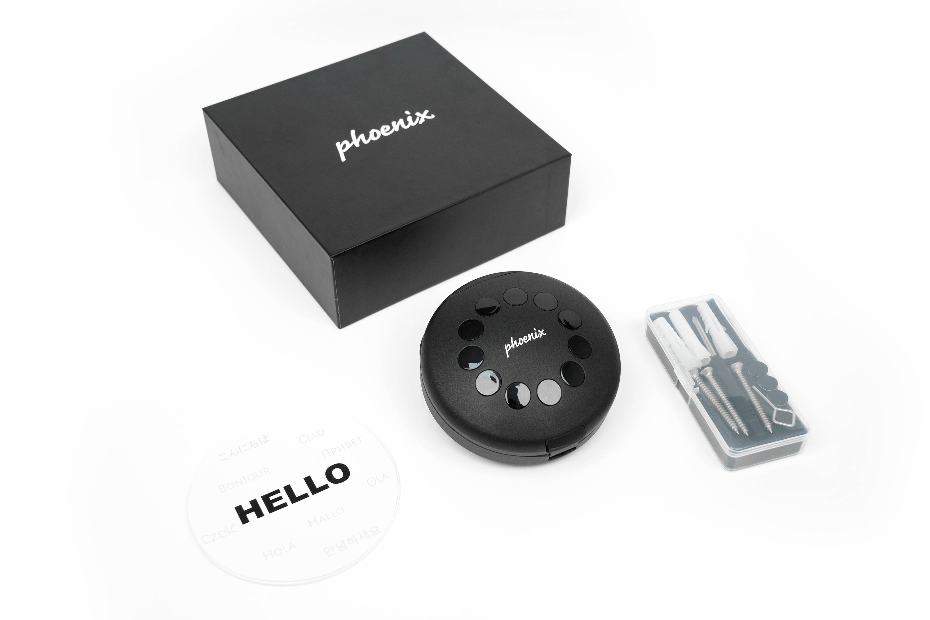 Phoenix Schlüsselsafe KEY STORE-THE PALM KS0211E Anzahl Haken 1 Schwarz