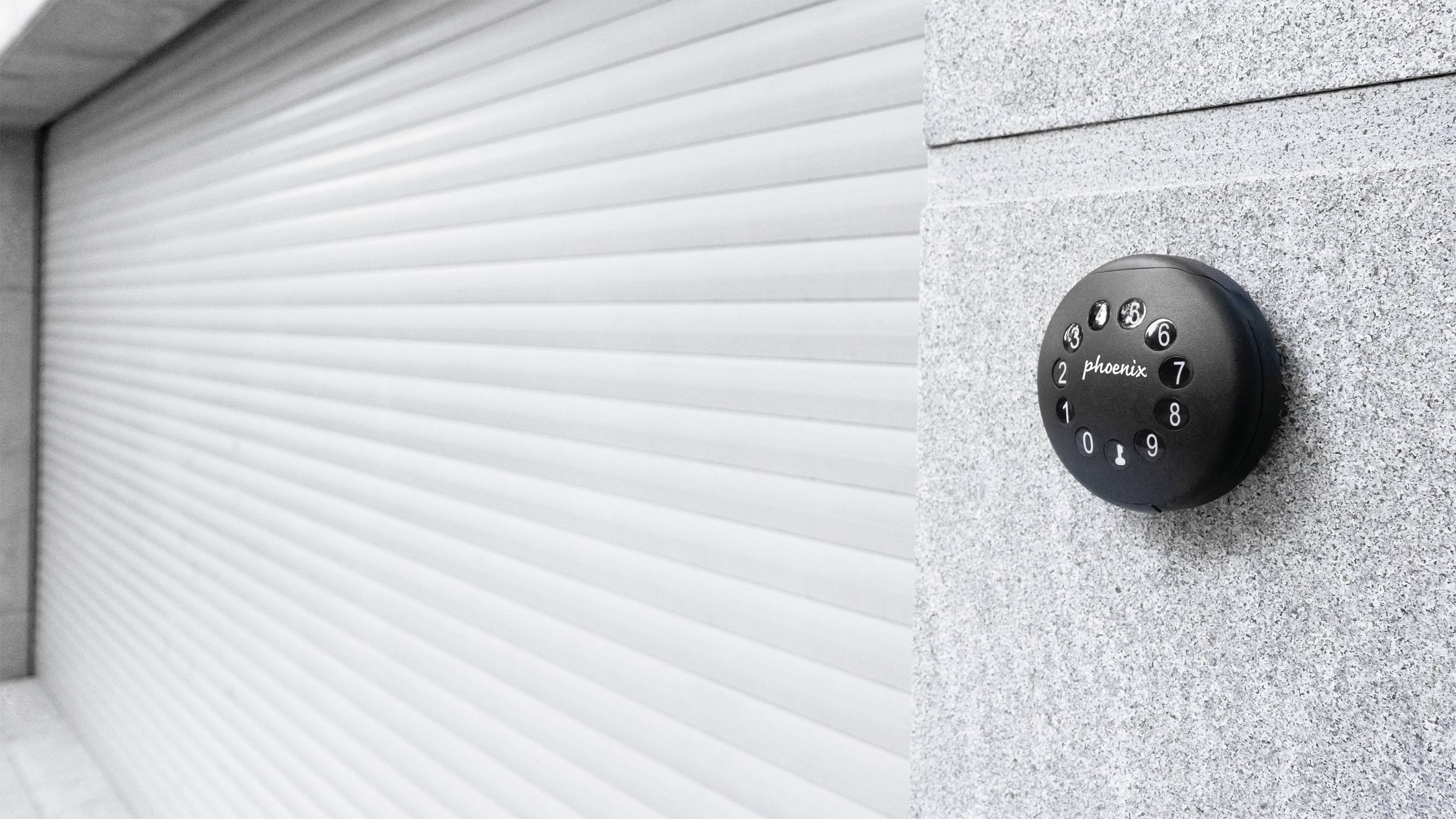 Phoenix Schlüsselsafe KEY STORE-THE PALM KS0211E Anzahl Haken 1 Schwarz