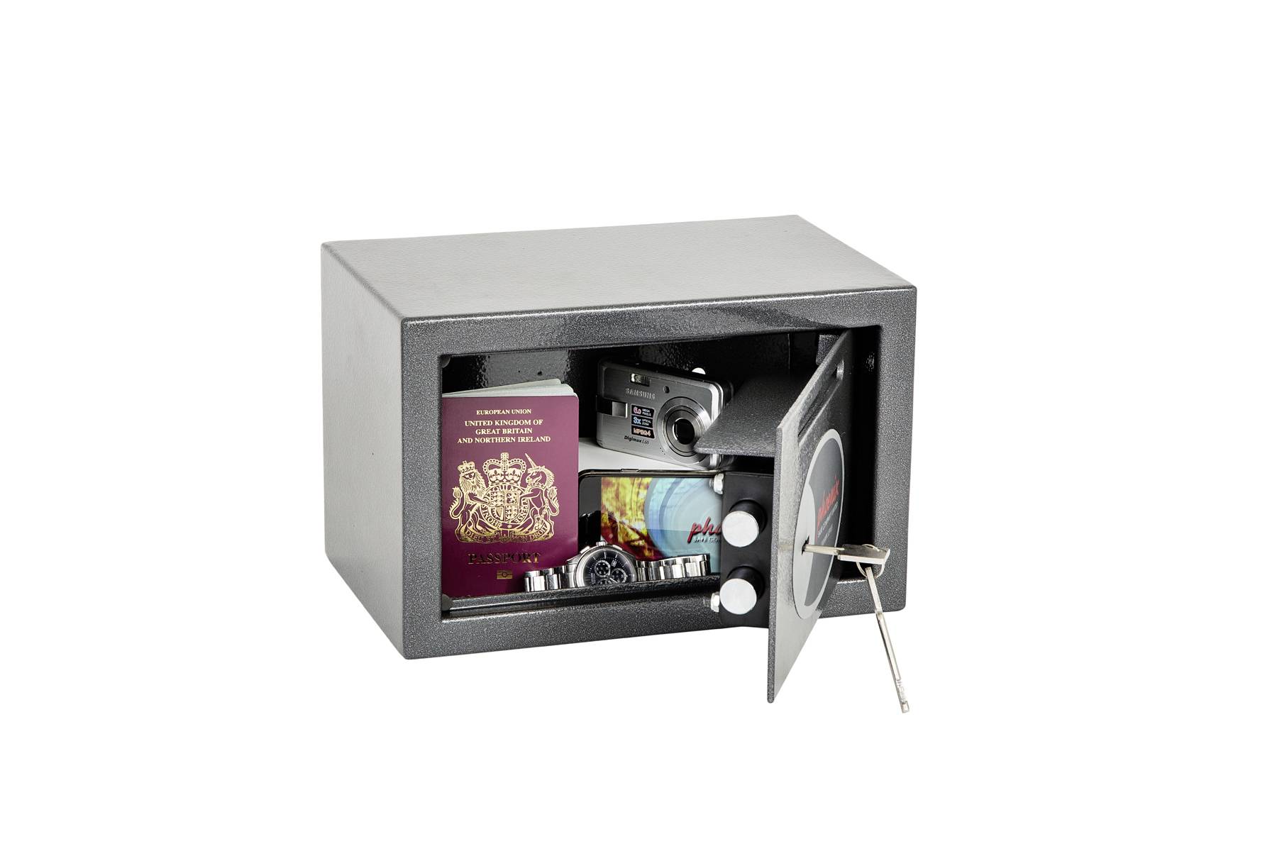 Phoenix SS0801KD VELA DEPOSIT HOME & OFFICE Tresor mit Banknoteneinwurf Schlüsselschloss