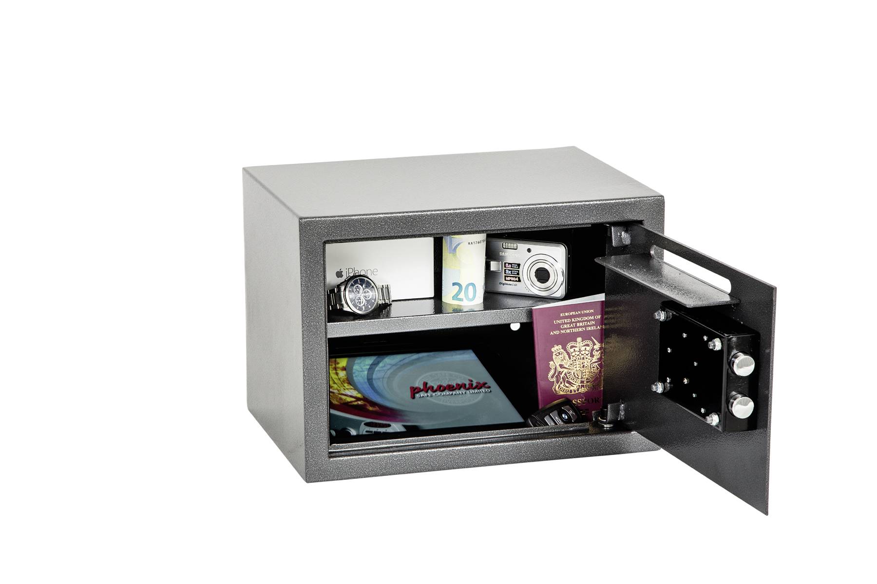 Phoenix SS0802KD VELA DEPOSIT HOME & OFFICE Tresor mit Banknoteneinwurf Schlüsselschloss