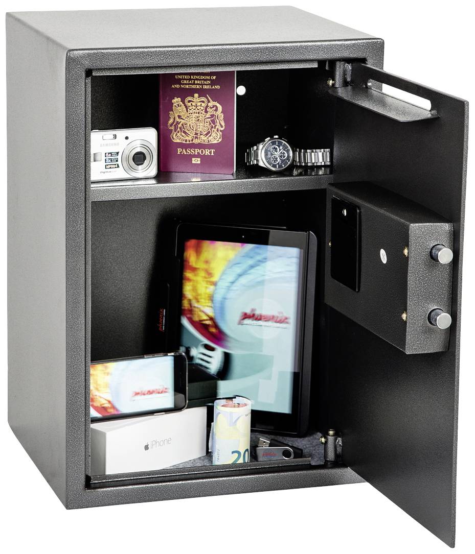 Phoenix SS0804ED VELA DEPOSIT HOME & OFFICE Tresor mit Banknoteneinwurf Zahlenschloss
