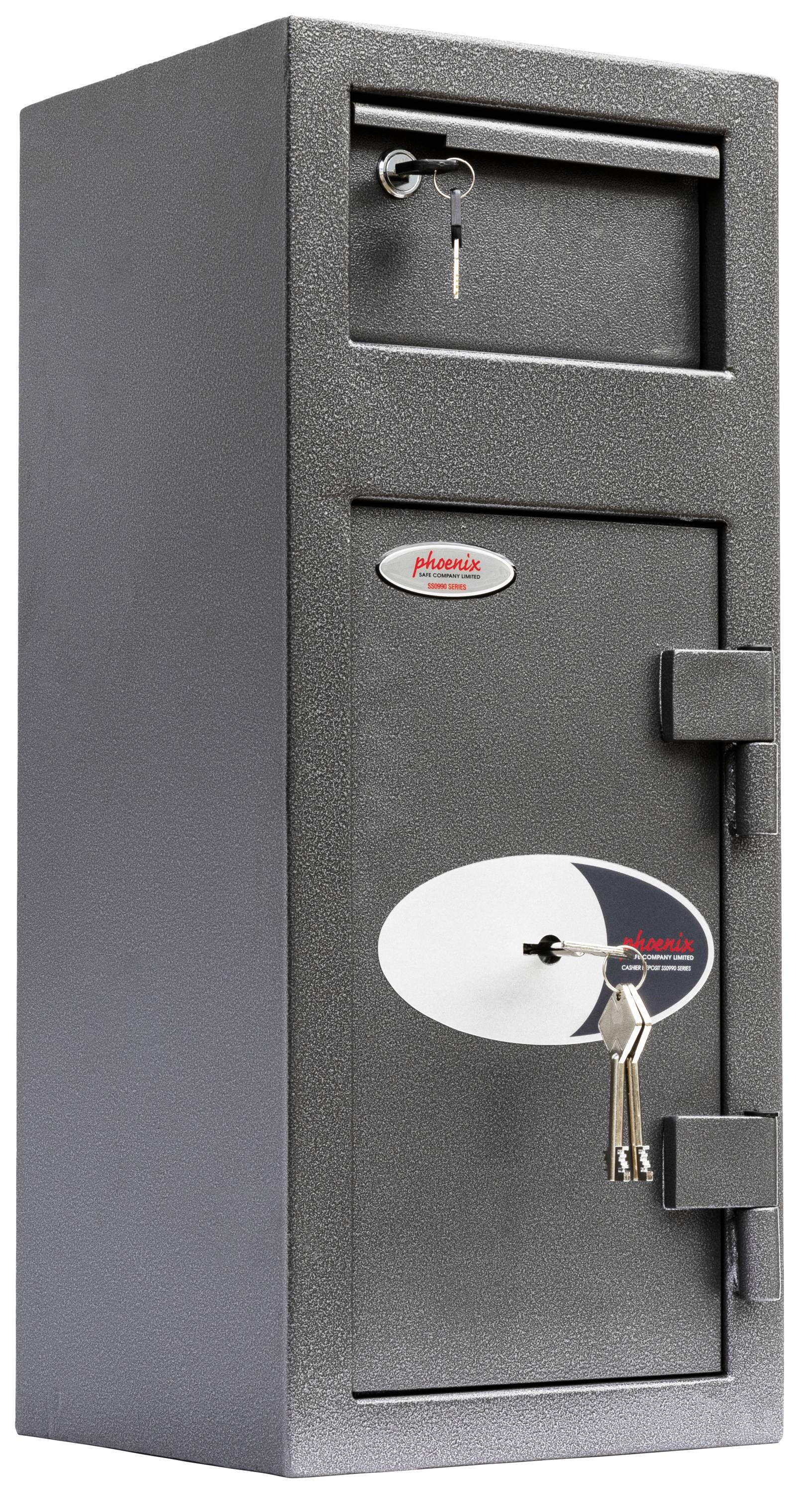 Phoenix SS0992KD CASHIER DEPOSIT Tresor mit Geldeinwurfklappe Schlüsselschloss