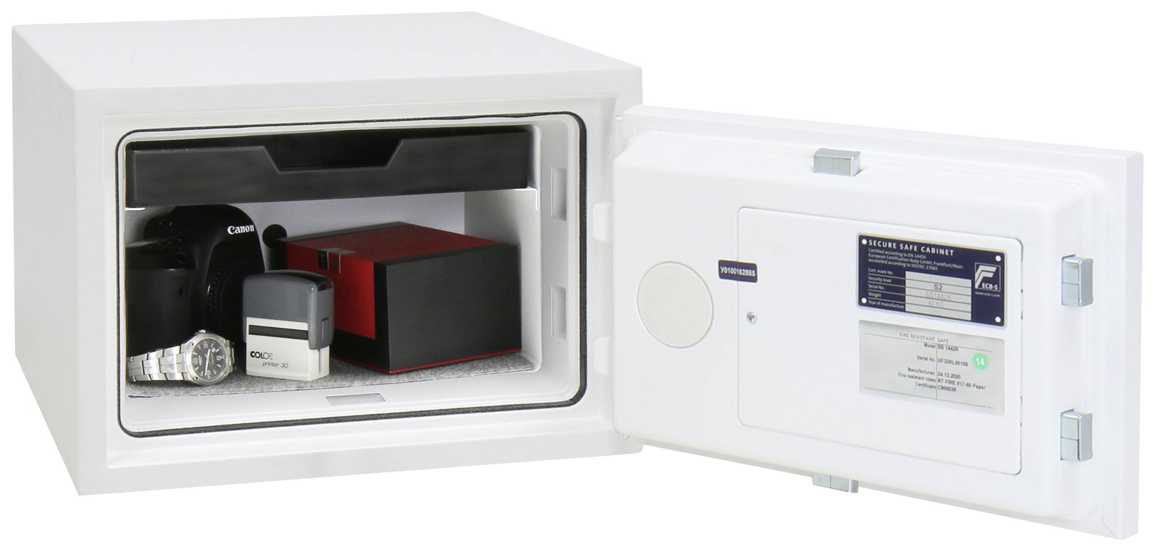 Phoenix SS1442K FORTRESS PRO Tresor feuerfest, wasserabweisend Schlüsselschloss