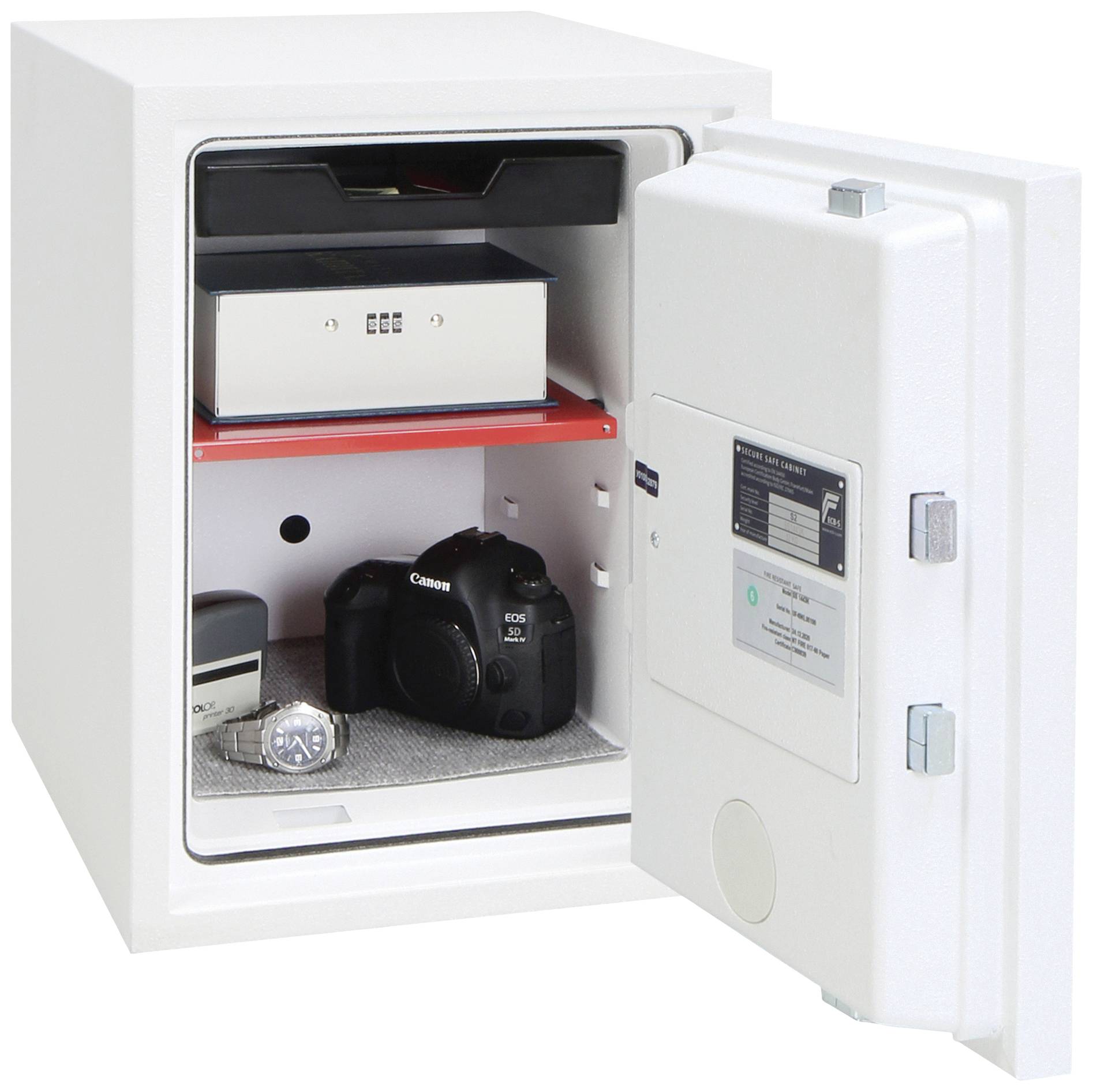 Phoenix SS1443K FORTRESS PRO Tresor feuerfest, wasserabweisend Schlüsselschloss