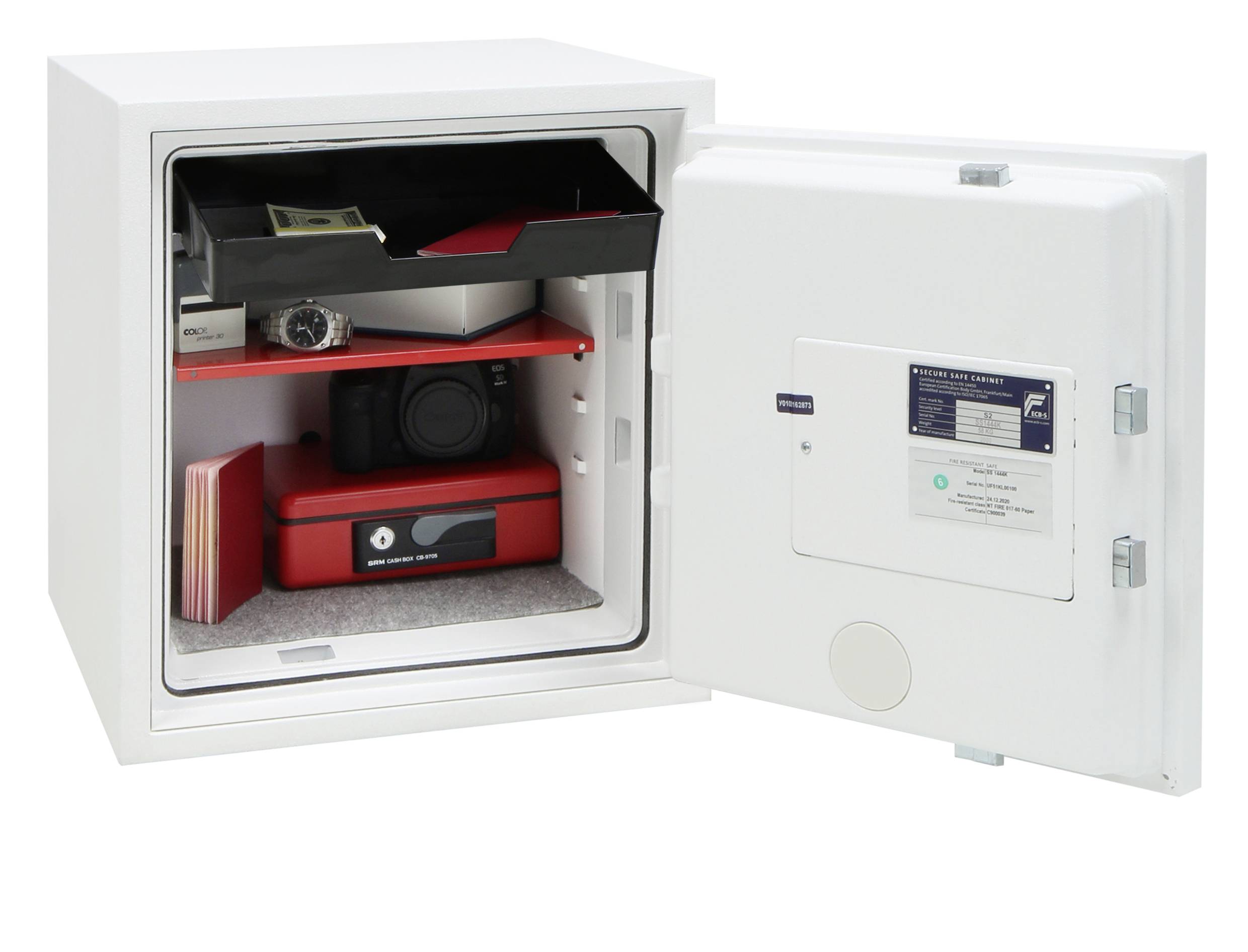 Phoenix SS1444K FORTRESS PRO Tresor feuerfest, wasserabweisend Schlüsselschloss