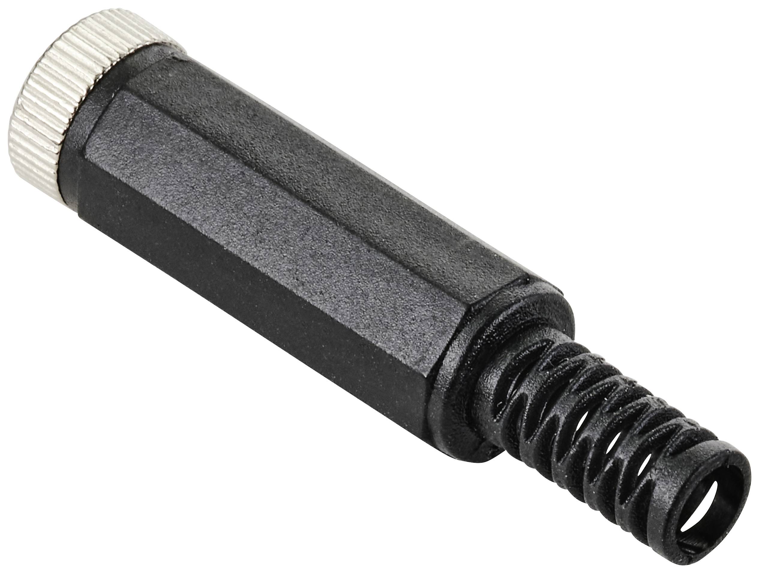 TRU COMPONENTS Schwachstromverbinder Buchse, gerade 5.5mm 2.1mm