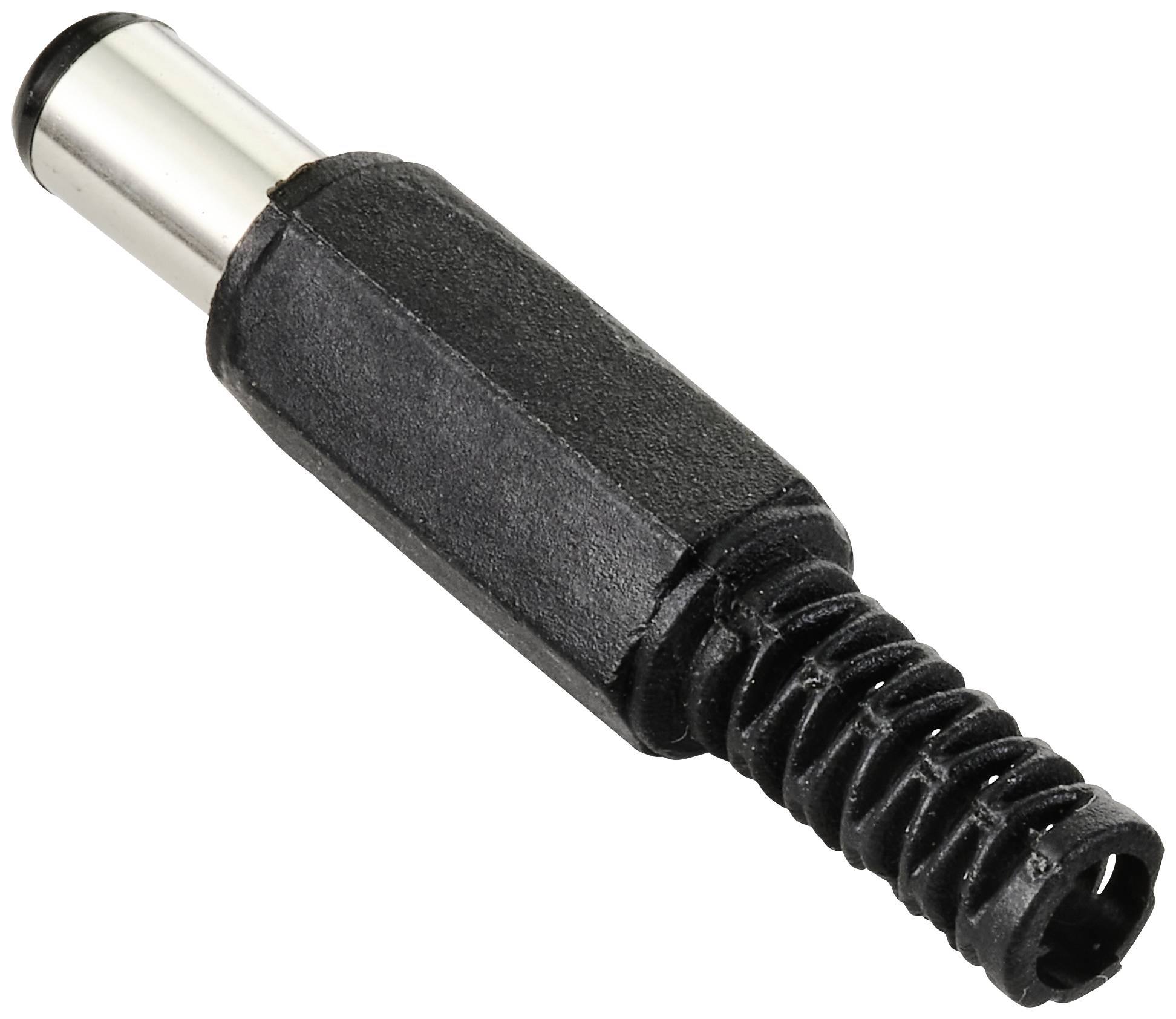 TRU COMPONENTS Niedervolt-Steckverbinder Stecker, gerade 5.5mm 2.1mm