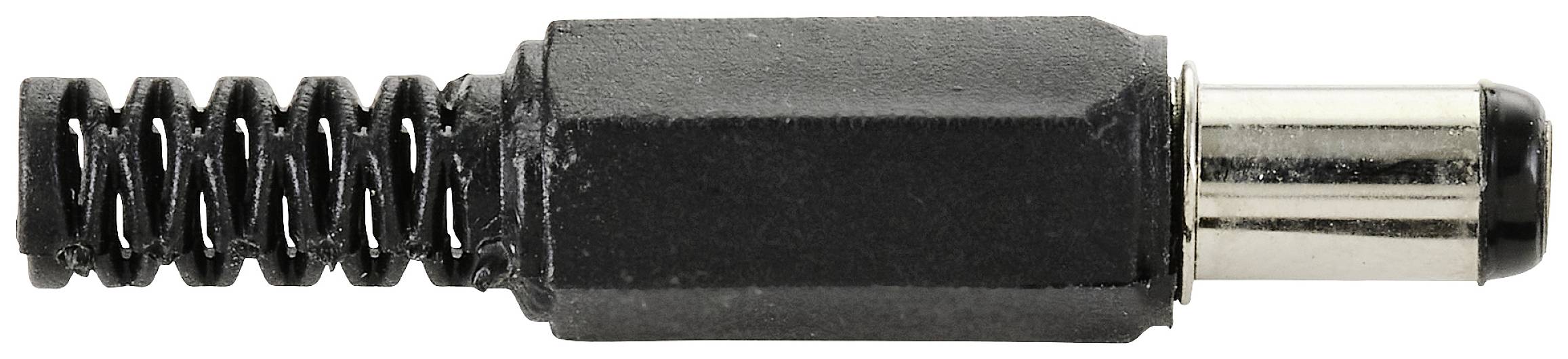 TRU COMPONENTS Schwachstromverbinder Stecker, gerade 5.5mm 2.5mm