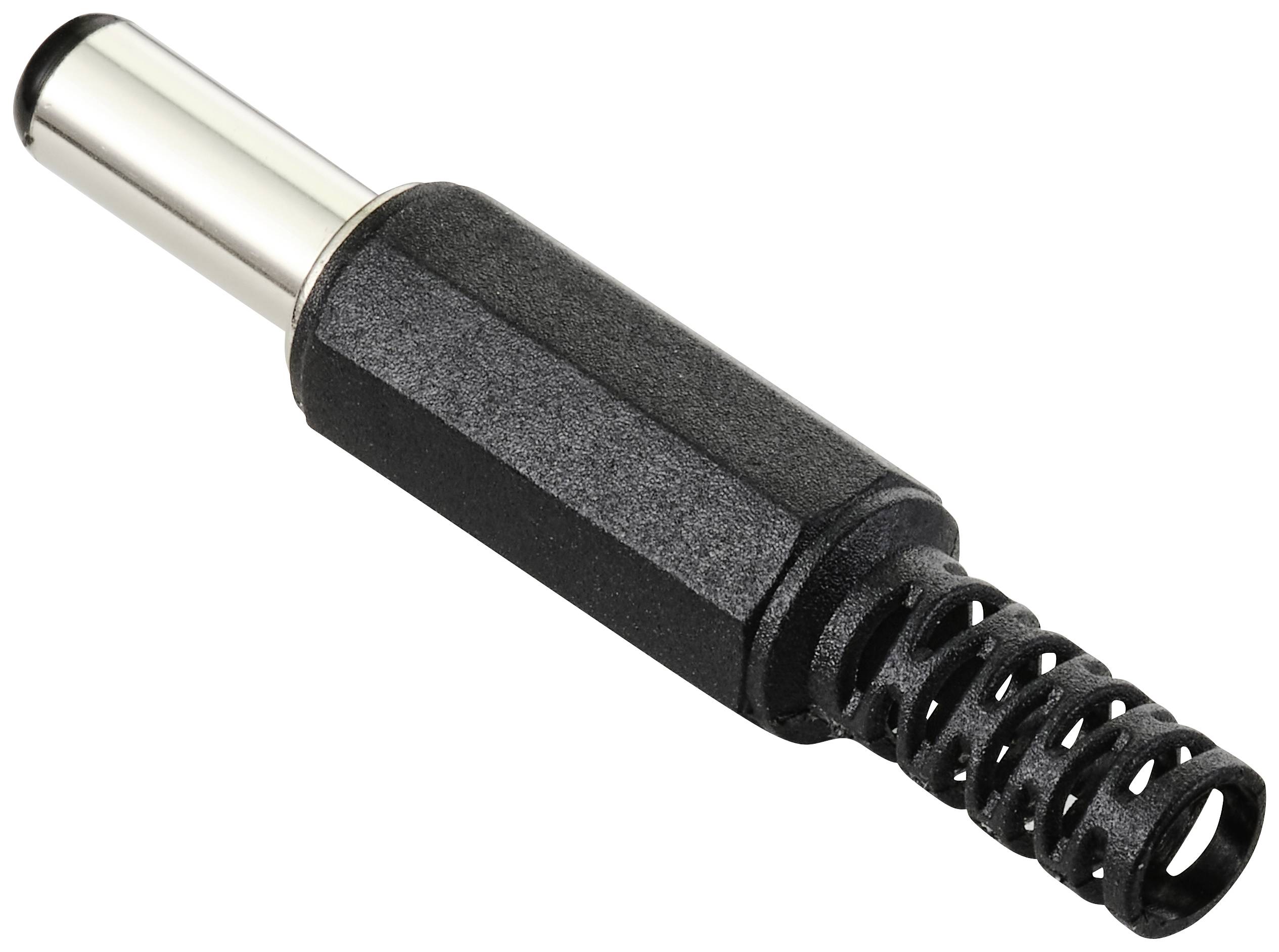 TRU COMPONENTS Schwachstromverbinder Stecker, gerade 5.5mm 2.1mm