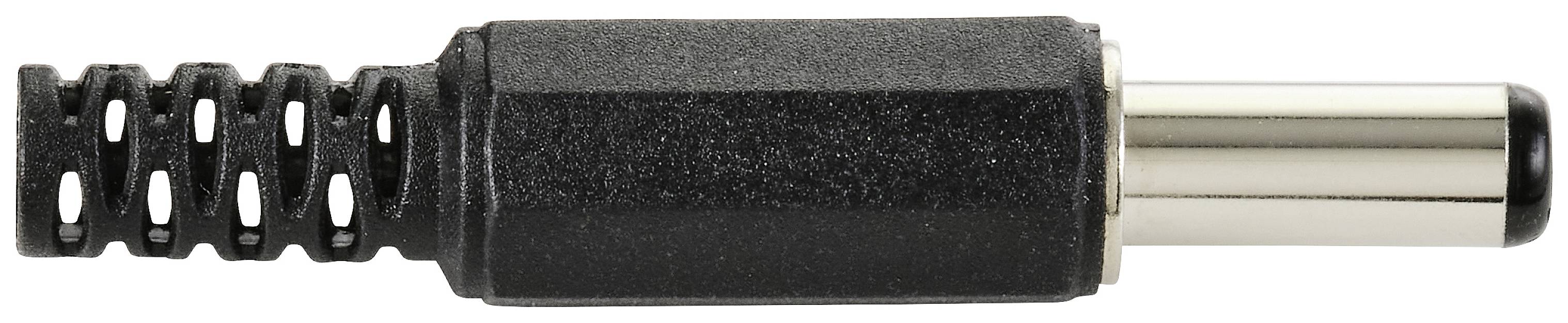 TRU COMPONENTS Schwachstromverbinder Stecker, gerade 5.5mm 2.1mm