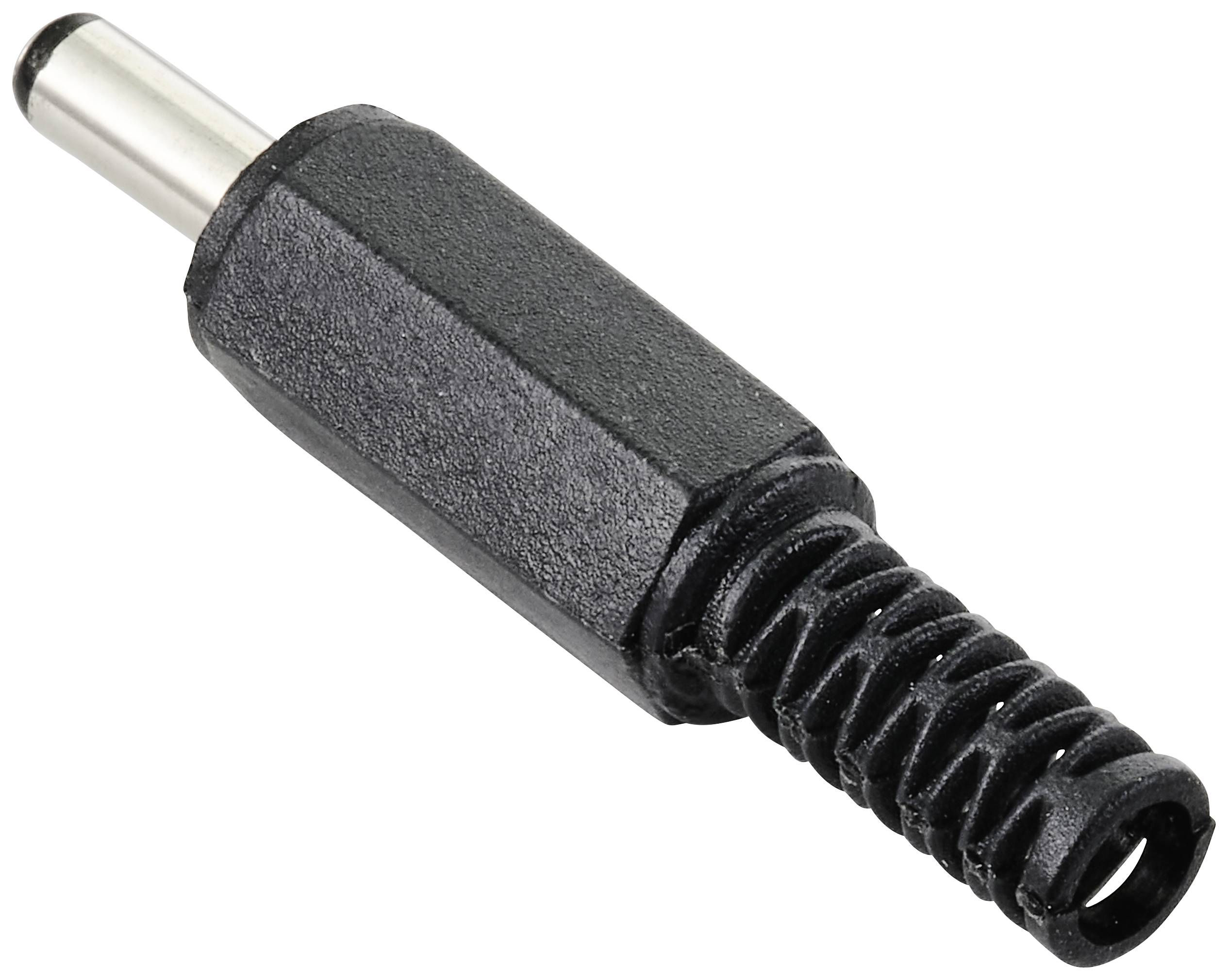 TRU COMPONENTS Schwachstromverbinder Stecker, gerade 3.5mm 1.35mm