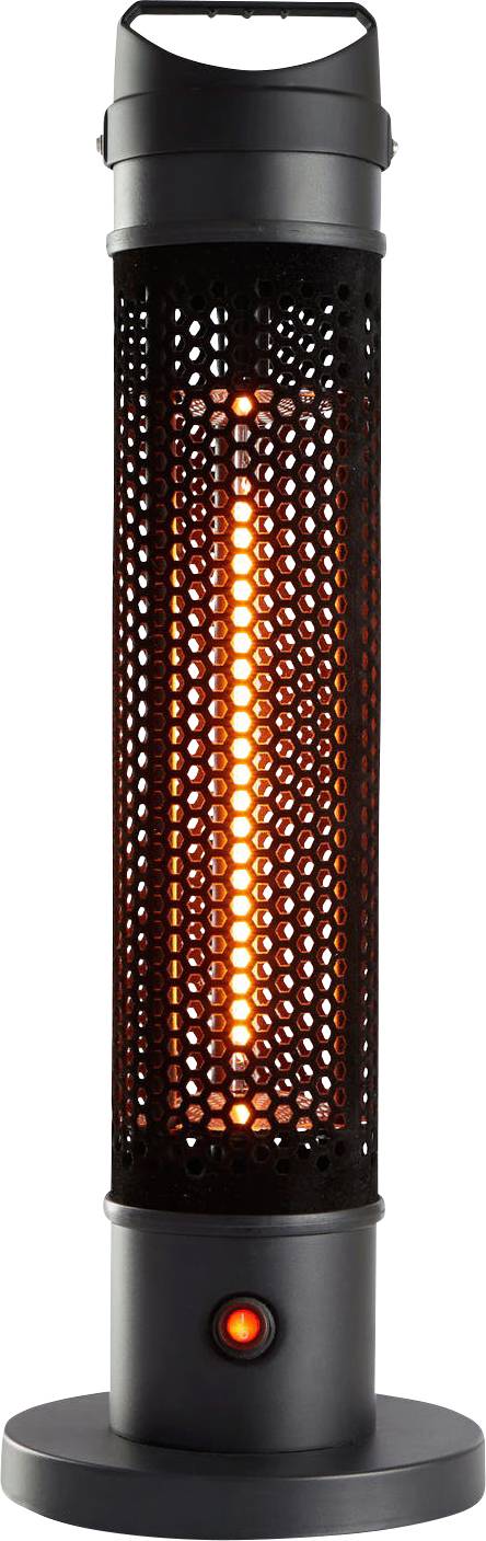 SHX Infrarotheizung 3 m² Schwarz