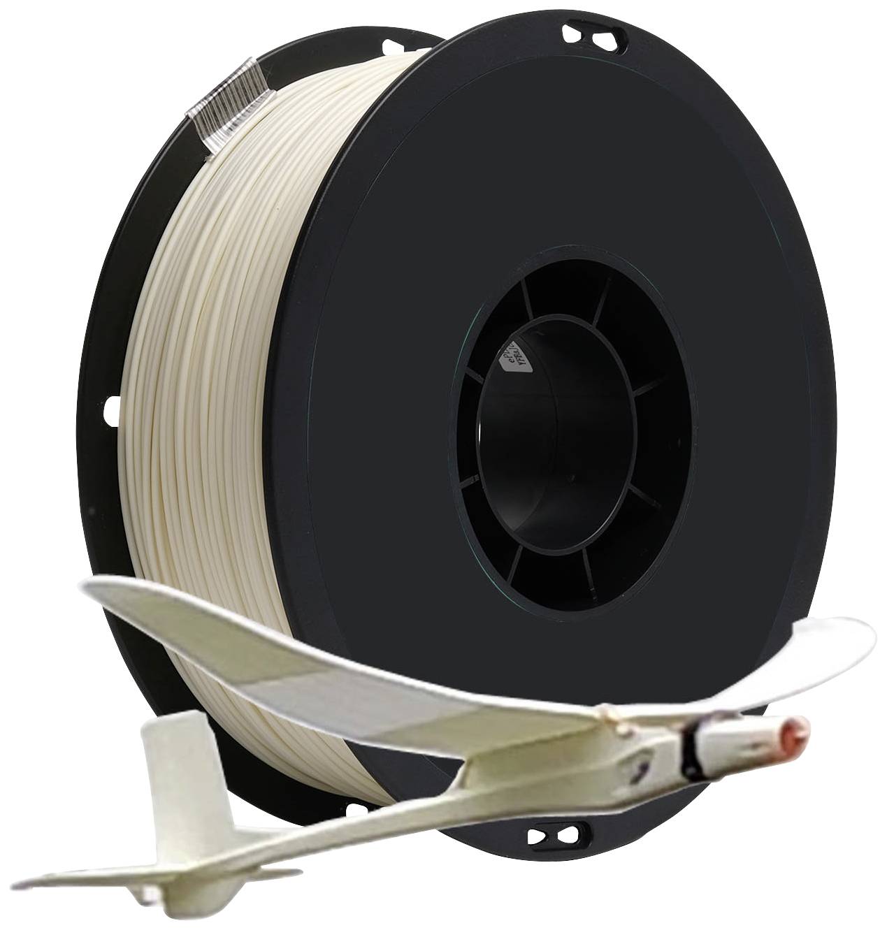 Renkforce RF-5167480 PLA-LW Light Weight Filament PLA 1.75mm 1kg Weiß (matt) 1St.