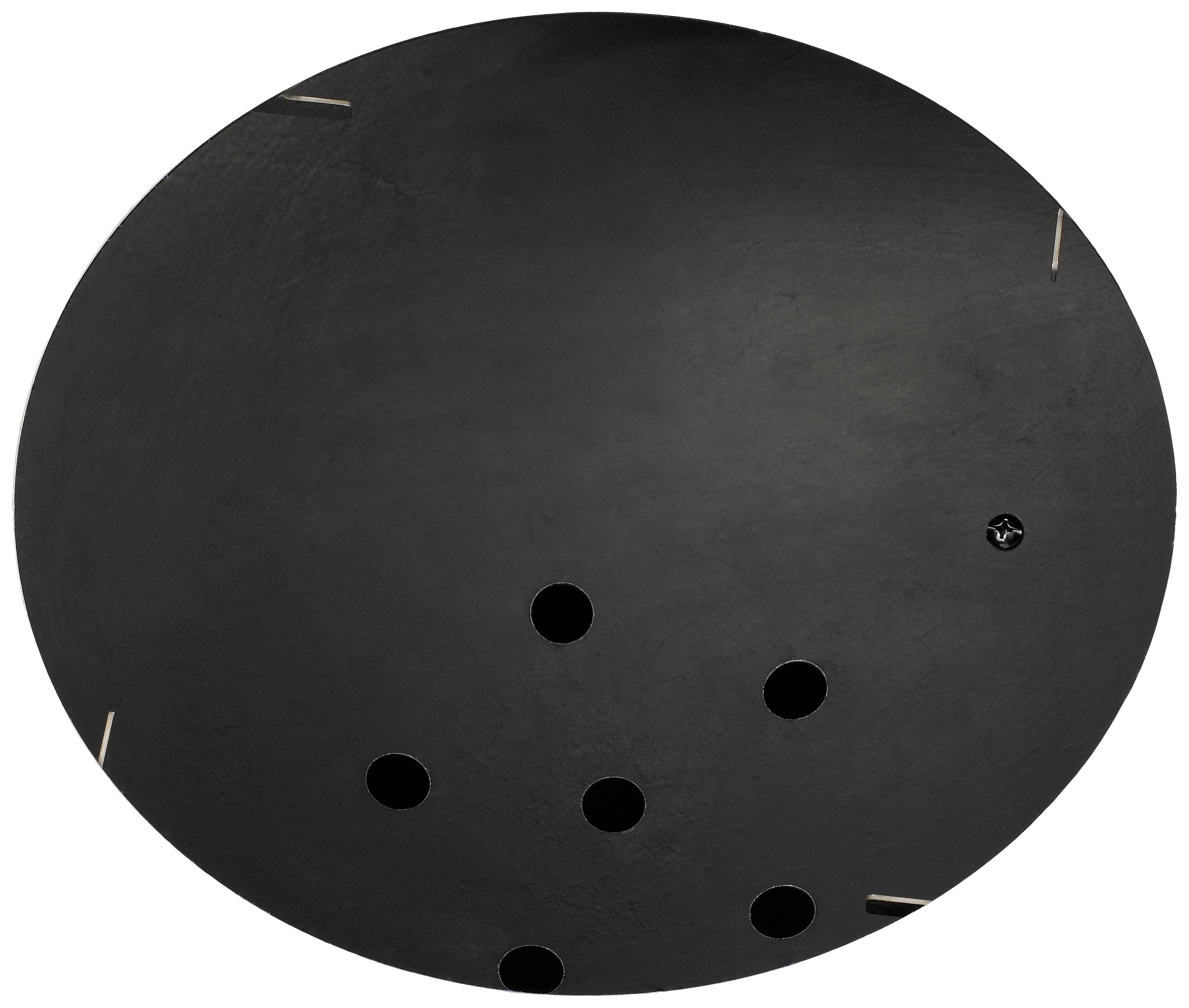 tepro Garten Waco Holzkohle Säulengrill Grill-Fläche (Durchmesser)=600 mm Schwarz