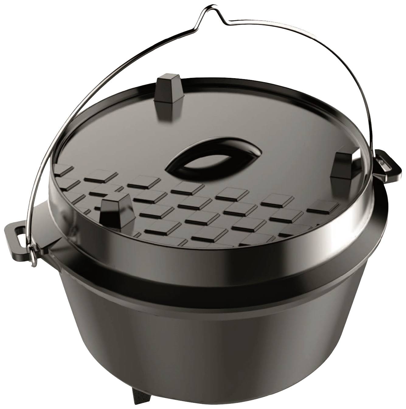Tepro Garten Dutch Oven L Dutch Oven Schwarz