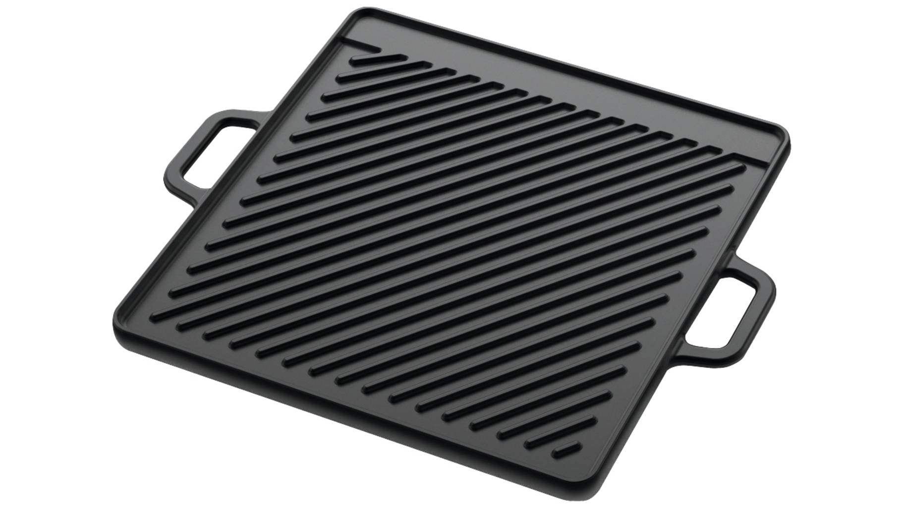 Tepro Garten Guss Grillplatte Schwarz | digitalo