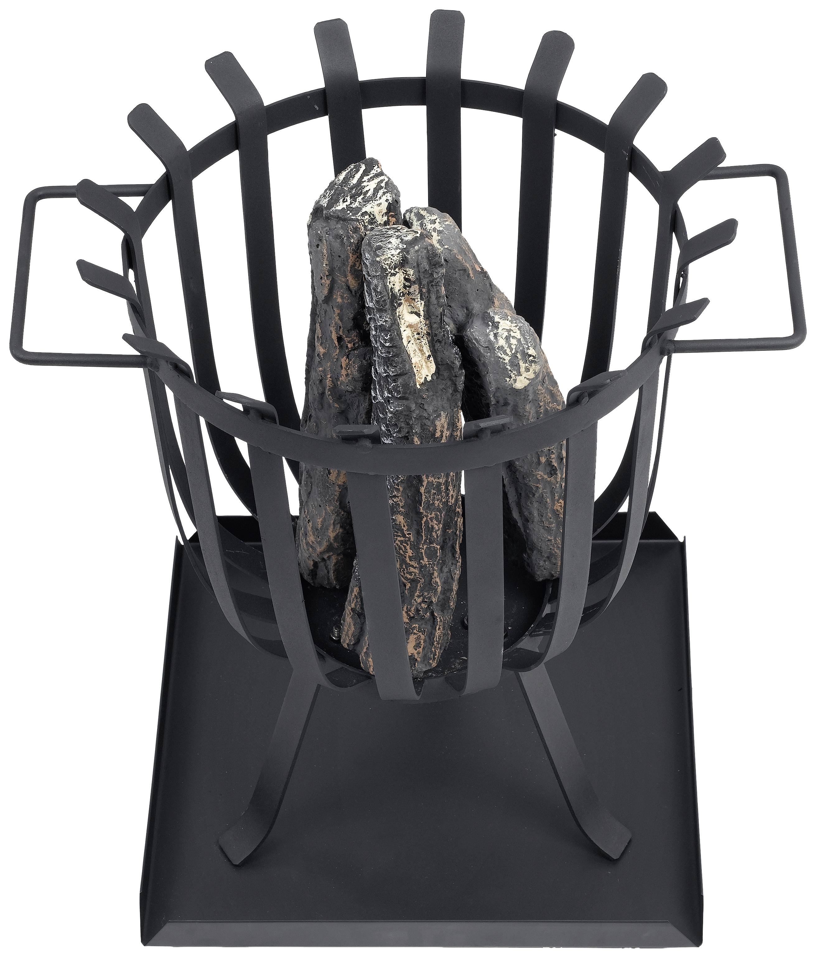 Tepro Garten Brentwood Feuerkorb Schwarz