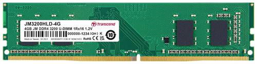 Transcend JetRAM PC-Arbeitsspeicher Modul DDR4 4GB 1 x 4GB 3200MHz 288pin DIMM CL22 JM3200HLD-4G