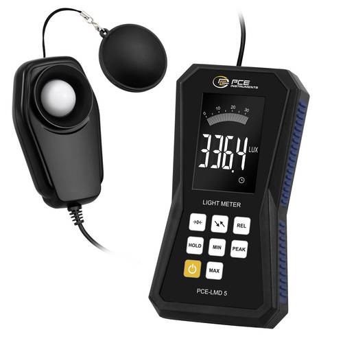 PCE Instruments Luxmessgerät PCE-LMD 5 |0 … 400.000Lux |Footcandle |Akku wiederaufladbar |Speicher
