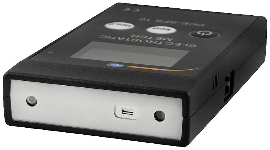 PCE Instruments Elektrostatik Messgerät Elektromagnetisches Feld, Feuchtigkeit, Temperatur