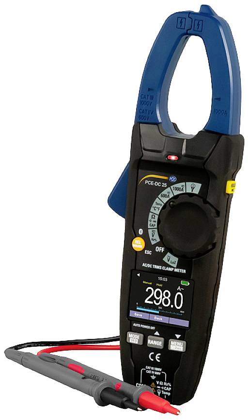 PCE Instruments PCE-DC 25 Stromzange digital