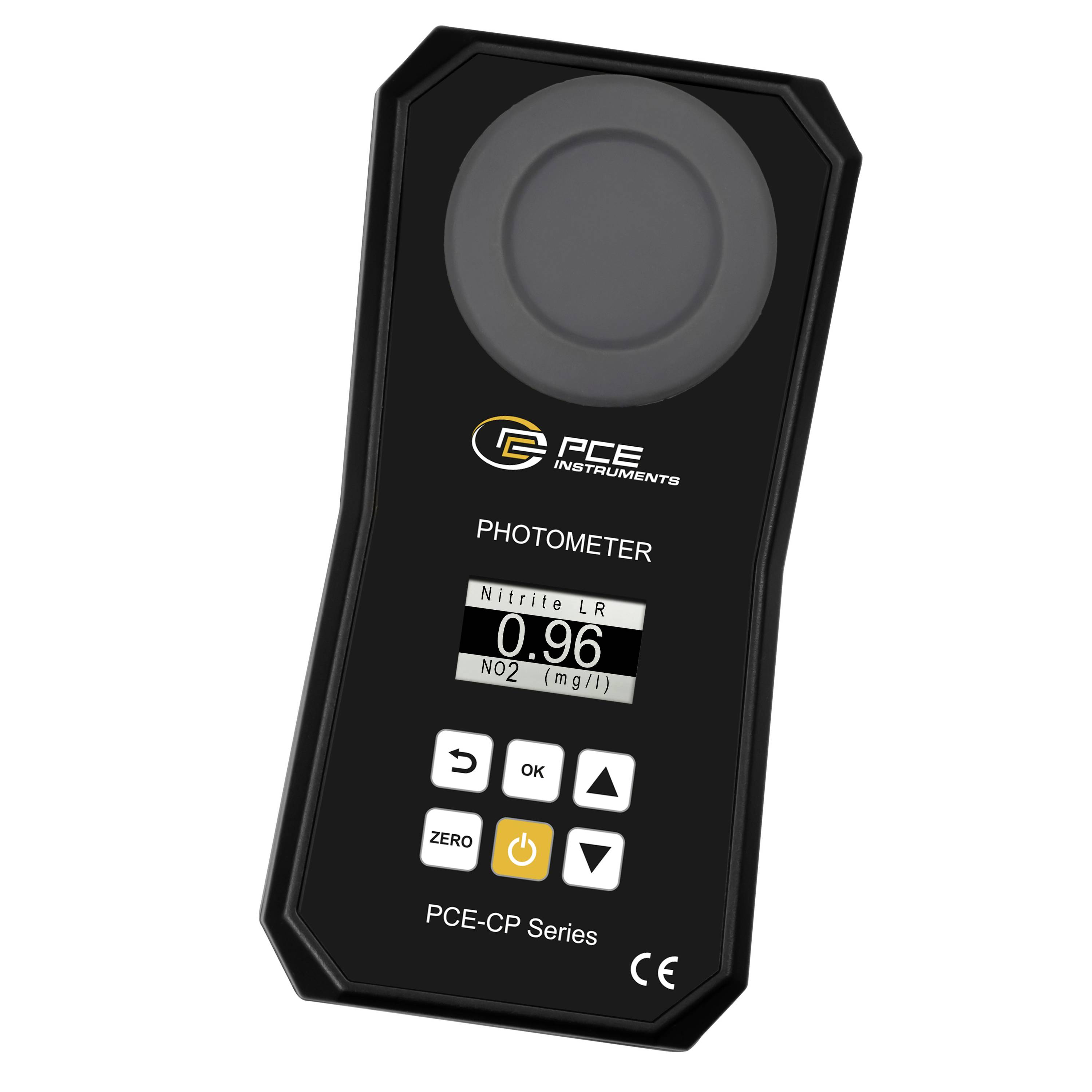 Tragbares PCE-Messgerät Photometer zeigt Anzeige 
