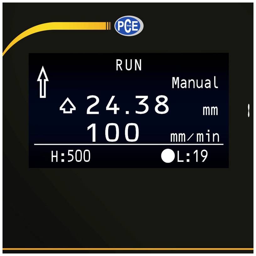 PCE Instruments PCE-VTS 50 Kraftmessstand Werksstandard (ohne Zertifikat)