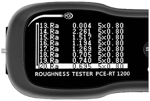 PCE Instruments PCE-RT 1200BT Rauhigkeitsmessgerät