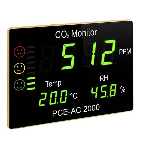 PCE Instruments Gasmessgerät PCE-AC 2000 für Personenschutz in geschlossenen Räumen