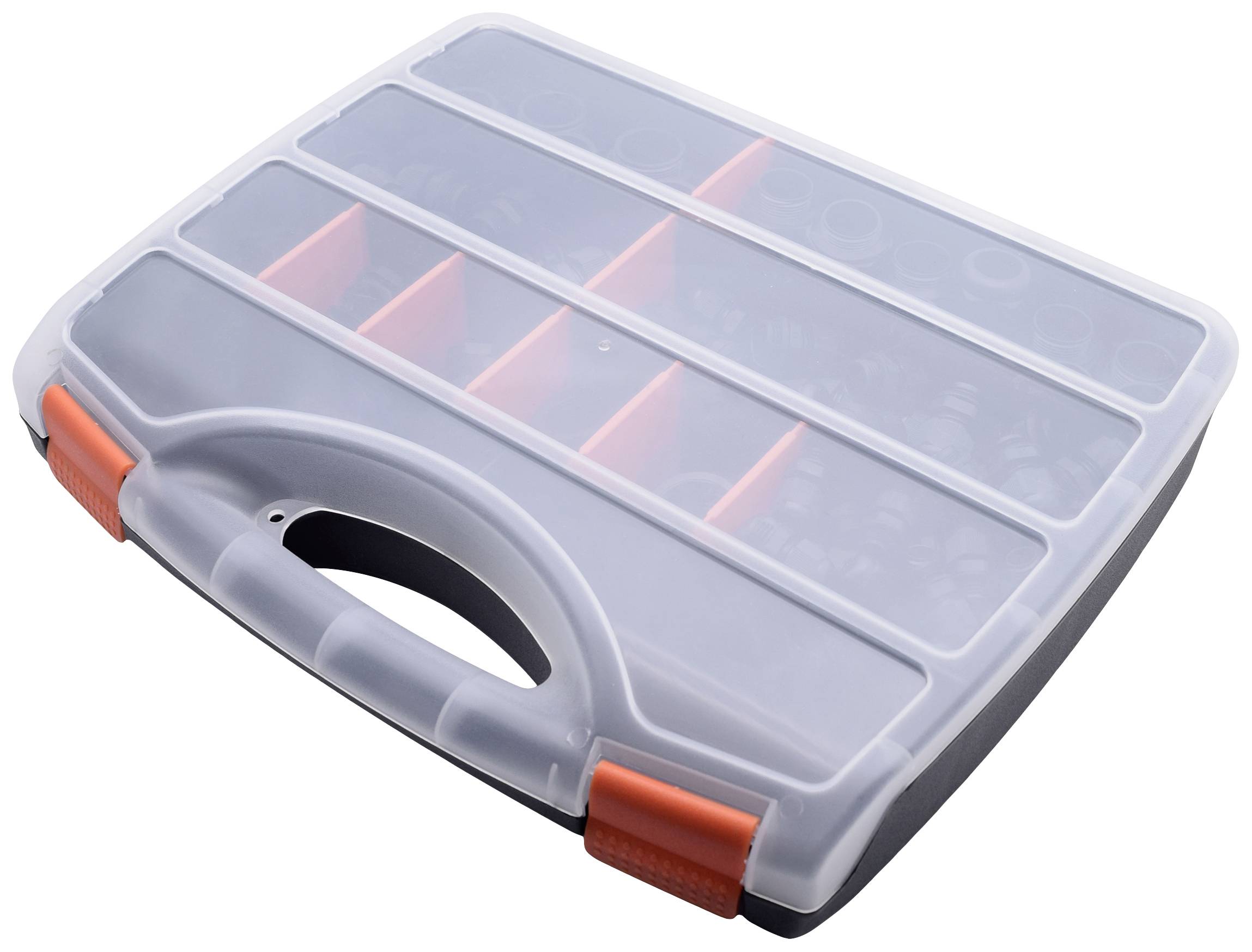 Quadrios 2102CA110 Kabelverschraubung Sortiment PA66 Schwarz (RAL 9005) 1 Set