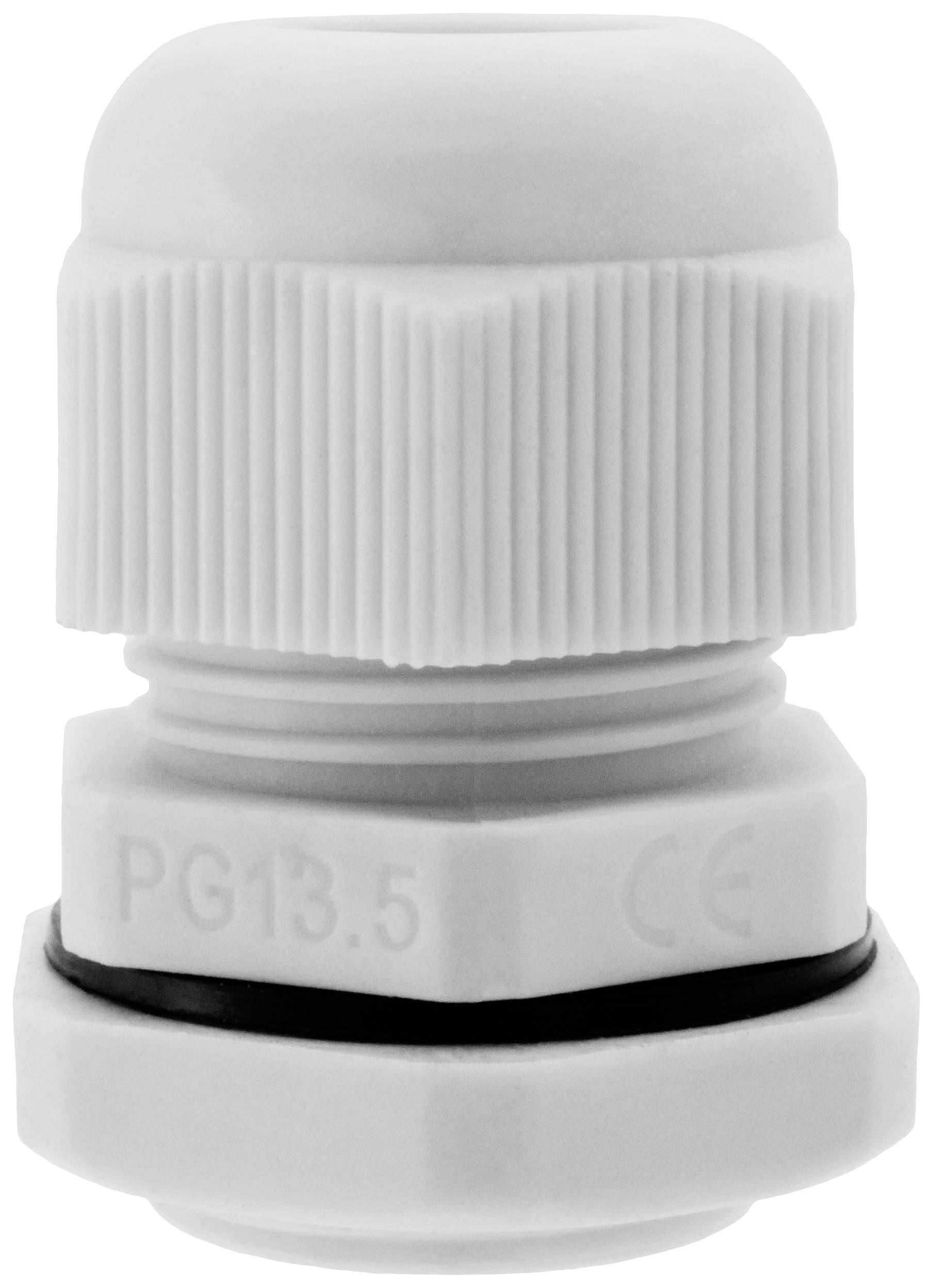 Quadrios 2102CA122 Kabelverschraubung Sortiment PG13.5 PA66 Lichtgrau 1 Set