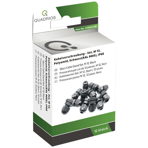 QUADRIOS Kabelverschraubung Sortiment PA66, weiß, 60-tlg. (2102CA114) ab 23,37 € (August 2026) | Vergleiche 8 Angebote auf QUADRIOS Kabelverschraubung Sortiment PA66, weiß, 60-tlg. (2102CA114) ab 23,37 € (August 2026) | Vergleiche 8 Angebote auf