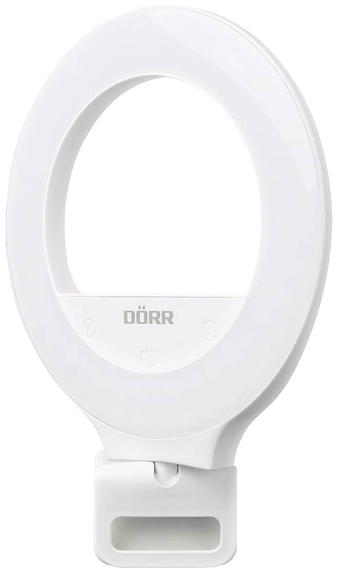 DÖRR Business LED Selfie Ringlicht SLR-13 LED Ringleuchte Anzahl LEDs=80 Bi-Color